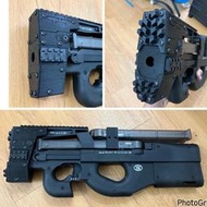 【賣銃Gun】水彈槍兵鋒P90 水彈 攻擊頭套件 自帶上旋器 生存遊戲  3D列印套件 攻擊頭/平頭 3D列印件非模具品