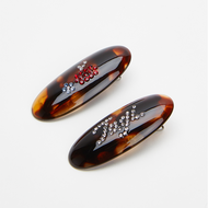 Tagi. Put-Put Fruit Acetic Acid Hairpin Vintage Inlaid Colorful Bangs Clip กิ๊บผลไม้รสเปรี้ยว