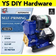 KAMU KA-370 O.5HP WATER AUTOMATIC SELF PRIMING PUMP WATER PUMP (SOLO PUMP)