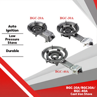 Butterfly LPG Cast Iron Gas Stove BGC-20A/BGC-30A/BGC-40A Dapur Gas Low Pressure Stove Auto Ignition