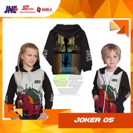 Kids Hoodie Jacket The Movie 05 Custom Fullprint