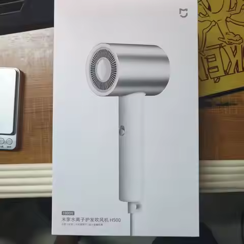 Xiaomi MIJIA Double Water Ion Hair Dryer H500 White With Magnetic Suction Nozzle Diffuser Portable X