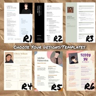 Resume Template + Edit Service (Microsoft Word/PDF/JPG)