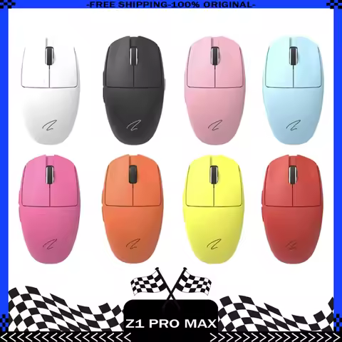 Zaopin Z1 Pro MAX Mouse 4K PAW3395 Three Mode Bluetooth Wireless Gaming Mouse Lightweight Custom Mic