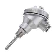 MECCANIXITY PT100 1/2" NPT RTD Thermocouple Stainless Steel Temperature Sensor Probe Terminal Head -