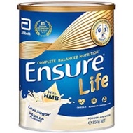 Abbott Ensure Life Complete Balanced Nutrition Milk Powder with HMB - Vanilla - 850g