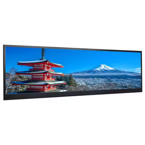 12.6 Inch Bar Display Stretch Monitor 1920*515 NV126B5M-N41 IPS Advertising Screen Support Game Cons