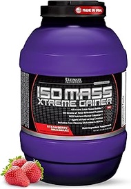 Ultimate Nutrition ISO Mass Xtreme Gainer, Isolate Protein Powder with Creatine - Weight Gain Seriou