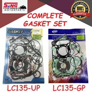 YAMAHA LC135, FZ150, Y15 ZR FULL COMPLETE ENGINE GASKET SET (STD, 57, 60, 62, 63 , 65MM)