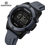 Naviforce  NF7127 New Outdoor Multi-function Male Alarm Wristwatches Silicone LCD Electronic Watches