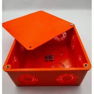 ORANGE SQUARE BOX .weatherproof cover ,AMCO BOX ,