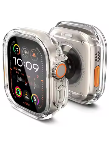 Cover Case for Apple Watch Ultra 2 49mm accessories smartwatch Soft TPU bumper Screen Protector iWat