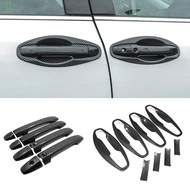 For HONDA Odyssey 2015-2022 carbon fiber pattern car door handle bowl cover,Odyssey outer door handle beauty trim
