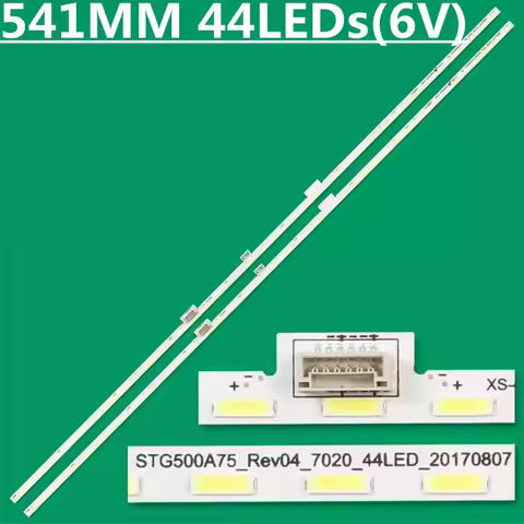 LED Backlight Strip For LC-50UA6500X LC-50UA6800X LC-50SA5200X STG500A72_REV04_7020_44LED
