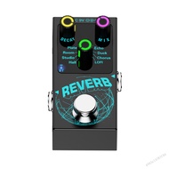 Guitar Reverb Effects Pedal - Single Block Reverb สำหรับกีตาร์ไฟฟ้า