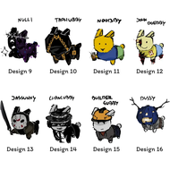 🥣Design 9-Design 16）Roblox Shirt c00lkidd - Shedletsky Blame John - Gubby - Forsaken Two Time - 1x1x