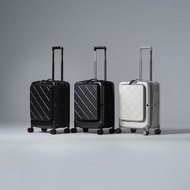 【BIGGER】20吋菱格紋前開摺疊箱 (共三色)