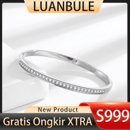 LUANBULE Silver Zircon Bracelet S999