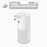 SPARKS Automatic Soap Dispenser (Liquid / Foam) | Waterproof Long Rechargeable USB-C Battery Life Easy Refilling Desktop or Wall Mounted