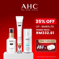 [SUNSCREEN REGIME SET] AHC Pro Shot Colla-Juvenation Lift 4 Duo + Sun Serum Set + FREE 6 pcs MINI SE