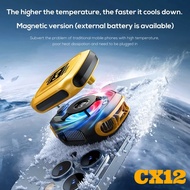 Memo CX12 Magnetic Semiconductor Ice Cooling Fan Radiator Battery Operated Game Cooler Gaming Access