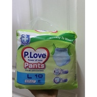 pampers dewasa size L pants