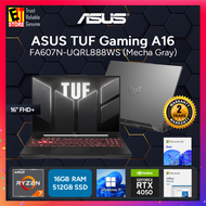 ASUS Gaming Laptop TUF A16 FA607N-UQRL888WS (RYZEN 7 170 /16GB OR 32GB DDR5 /512GB SSD/16 WUXGA 144H