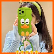 Iphone A10 phone case, super cute funny duck phone case