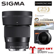Sigma 56mm f/1.4 DC DN Contemporary Lens for Fujifilm X mount