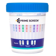 Prime Screen-12 Panel Multi Drug Urine Test Compact Cup (AMP,BAR,BUP,BZO,COC,mAMP/MET,MDMA,MOP/OPI,M