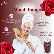 Mandi Bunga Zeeta Mawar 100% Organic with Vitamin E Oil C dan D Aromatherapy Stress Relief