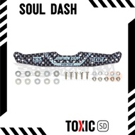 Soul Dash 95144 TAMIYA 4wd Carbon Fiber Front Wing J-CUP 2021 Limited (1.5mm)