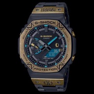 卡西歐 CASIO G-SHOCK x 英雄聯盟 GM-B2100 GM-B2100LL GM-B2100LL-1 GM-B2100LL-1A 金色錶面 黑藍色錶帶 有現貨