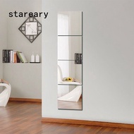 SY Acrylic DIY Mirror Wall Sticker Self-Adhesive Full Body Mirror Bedroom Dormitory Decorative Wall Sticker Mirror