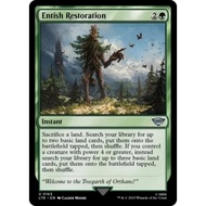 mtg Entish Restoration LOTR lightly played