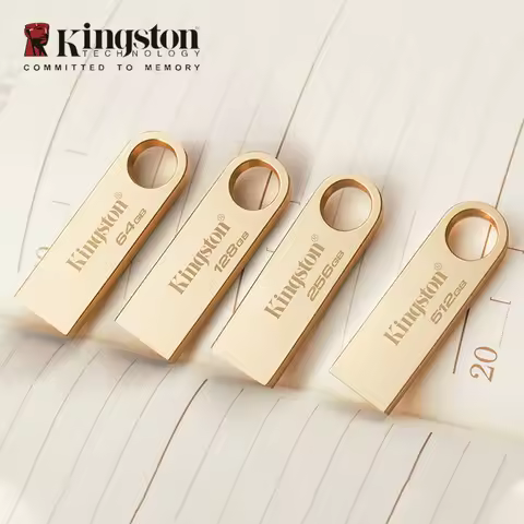 Kingston High Speed Metal USB 3.2 Flash Drive for TV Car Max 220Mb/s Read 100Mb/s Write Flash Pen dr