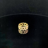 N1137 Nhẫn kim tiền đính dá CZ cao cấp thiết kế sang trọng