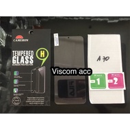 Tempered glass samsung A70 clear cameron a70