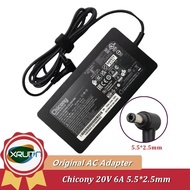 A17-120P2A ​Genuine Chicony A120A057Q 120W 20V 6A AC Adapter Charger For Intel NUC 12 Pro Kit NUC12W