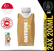 [SCREW CAP] OATSIDE Coffee Latte Edition Oat Milk 200ML X 24 (TETRA) - FREE DELIVERY within 3 working days! (New Stock)