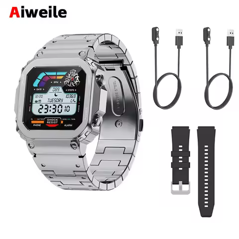 Miltary Smart Watch Man High-End Luxury Aiweile AW39 Fitness Tracker Sport Business Bluetooth Call A