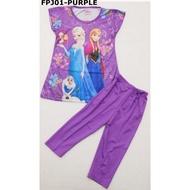 FROZEN ANNA ELSA BLOUSE AND PANT FOR GIRLS 4-7 YEARS OLD