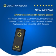 JJC Wireless Remote Control for Nikon Z9 D7500 D7200 D7100 D7000 D5500 D3400 D3300 D3200 D750 D610