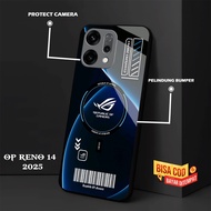 Oppo Reno 14 5G 2025 Glass Case hp For Oppo Reno 14 5G 2025 Casing hp For Oppo Reno 14 5G 2025 Softc