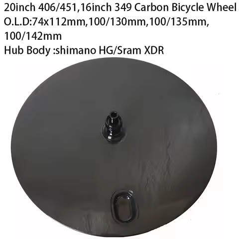 20inch 406 451 BMX Fold Carbon Bike Wheelset V Rim Brake Disc Brake 16inch 349 Folding Bike Clincher