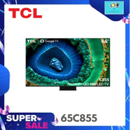 TCL ทีวี 65C855 Google TV 65 นิ้ว 4K UHD QD-Mini LED รุ่น 65C855 ปี 2024