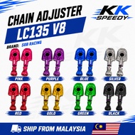 SOB RACING LC135 V8 EX5 DREAM CHAIN ADJUSTER EKOR UDANG (CNC) CHAIN PULLER CNC