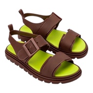 Sepatu Sandal Wanita Melissa Connection Papete Ad Brown/Beige
