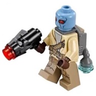Original Lego Star Wars - Duros Alliance Fighter with Jet Pack 75133 Minifigure new