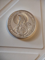 2017年英國神獸格里芬獅鷲2oz銀幣